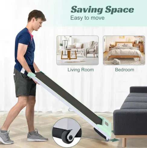 2 In 1 Under Desk Electric Treadmill Anti Spier