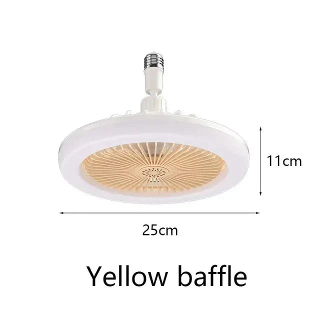 Remote-Controlled Ceiling Lamp Fan Anti Spier