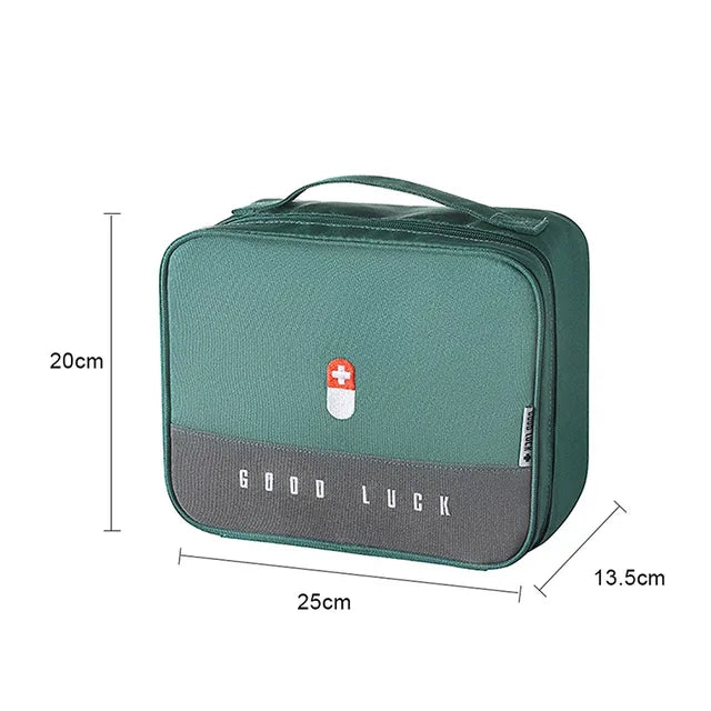 Large Capacity First Aid Kit Home Medicine Storage Anti Spier