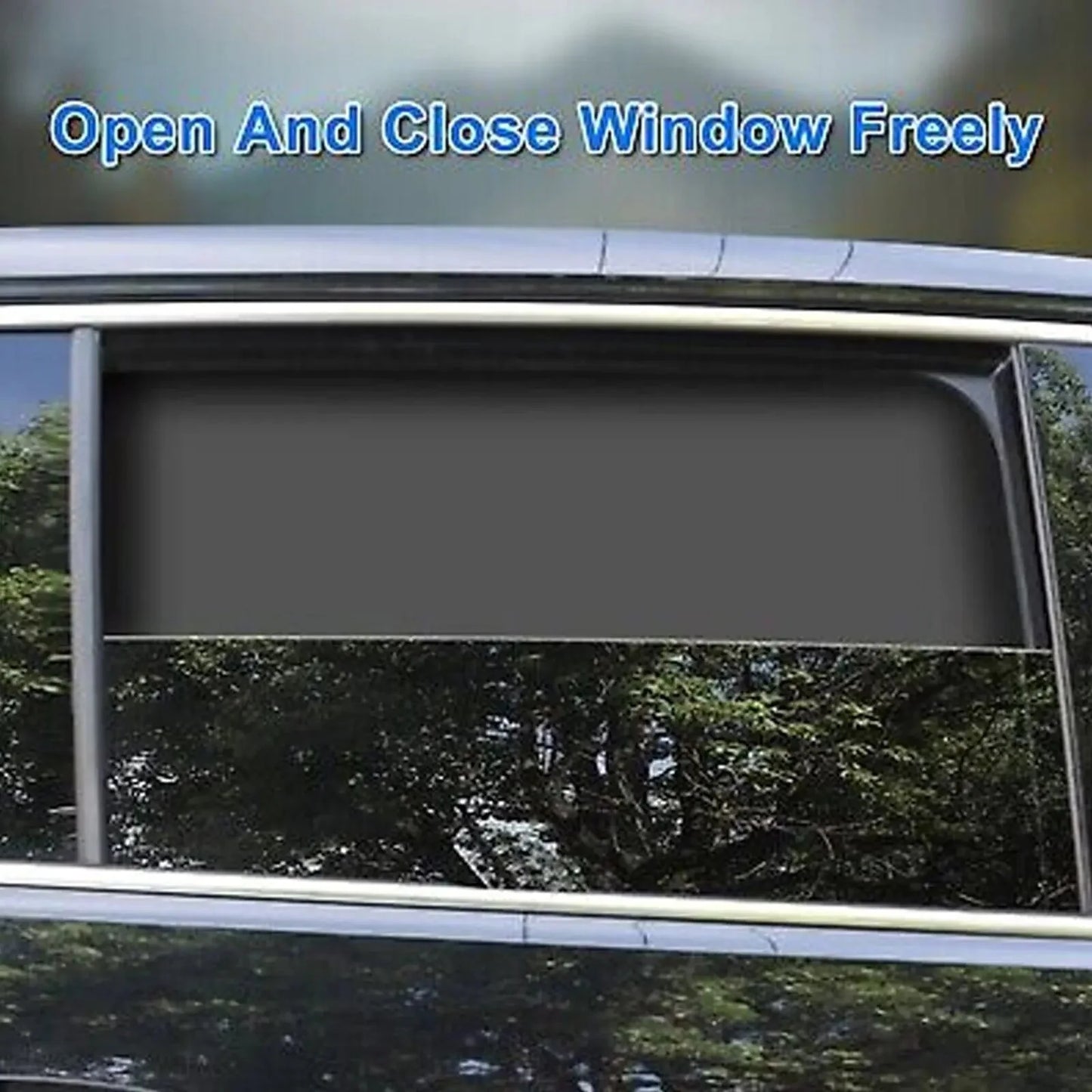4X Magnetic Car Side Front Rear Window Sun Shade Cover Mesh Shield UV Protection Anti Spier