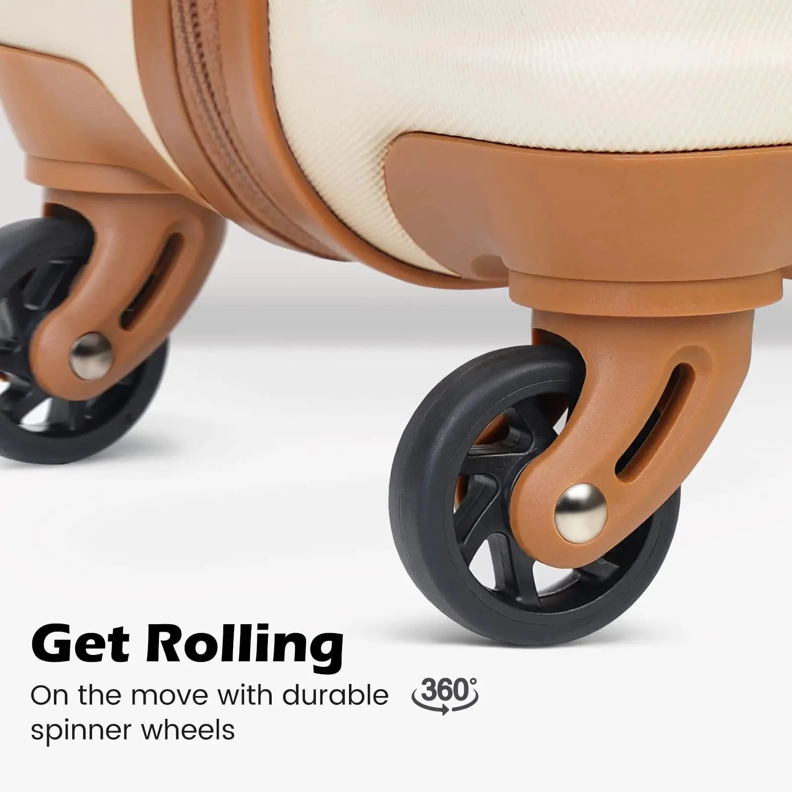 Coolife Suitcase Set 3 Piece Luggage Set Carry On Hardside Luggage with TSA Lock Spinner Wheels (Pink, 3 piece set (DB/TB/20)) Pink 3 piece set (DB/TB/20) Anti Spier