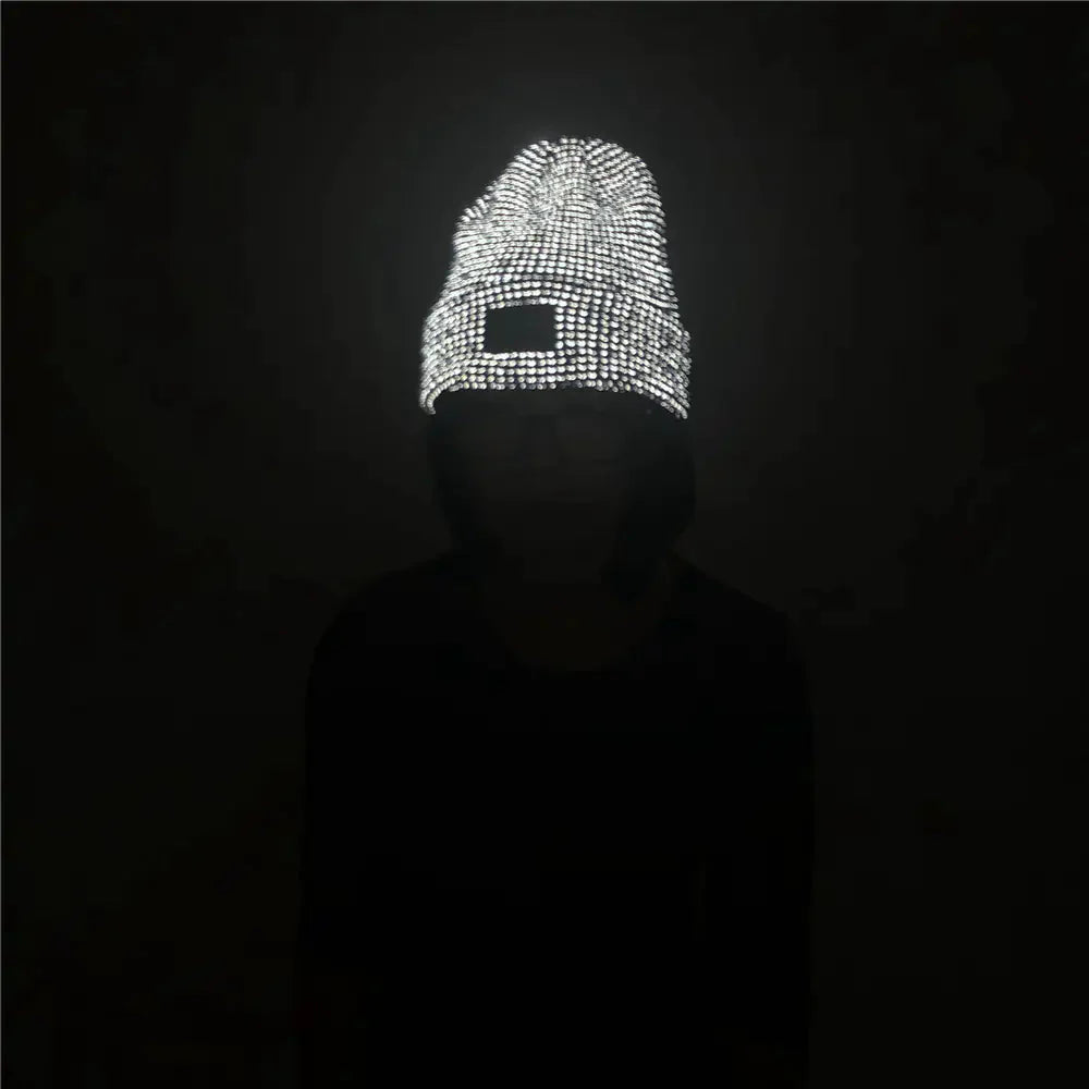 Reflective Beanie Anti Spier