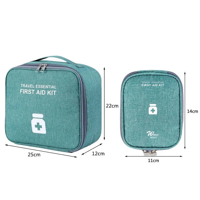 Large Capacity First Aid Kit Home Medicine Storage Anti Spier