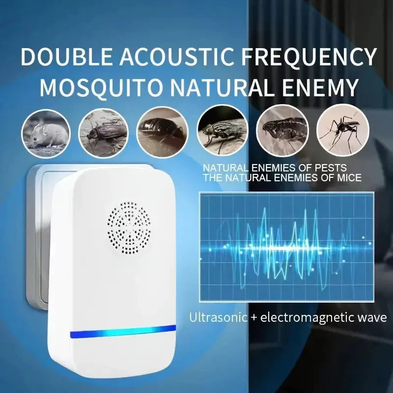 Ultrasonic Insect Repellent for Indoor Pests and Sleep Anti Spier