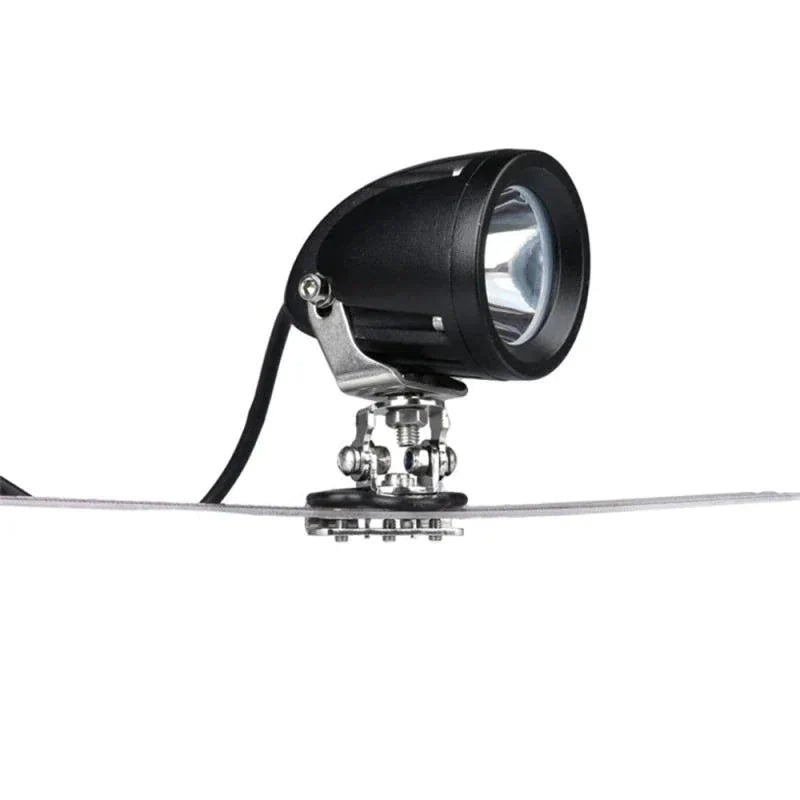 2PCS Pillar Hood Led Work Light Bar Mount Bracket Clamp Holder Offroad Universal Anti Spier