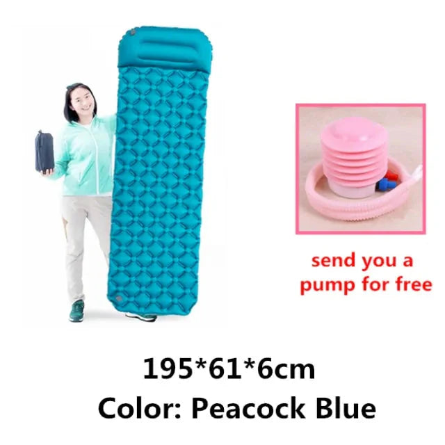 Inflatable Camping Mats Anti Spier