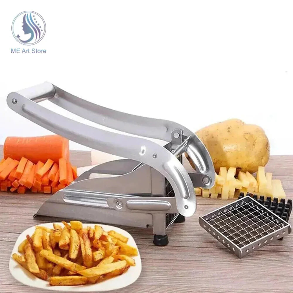 Fry Cutter Vegetable Slicer Anti Spier