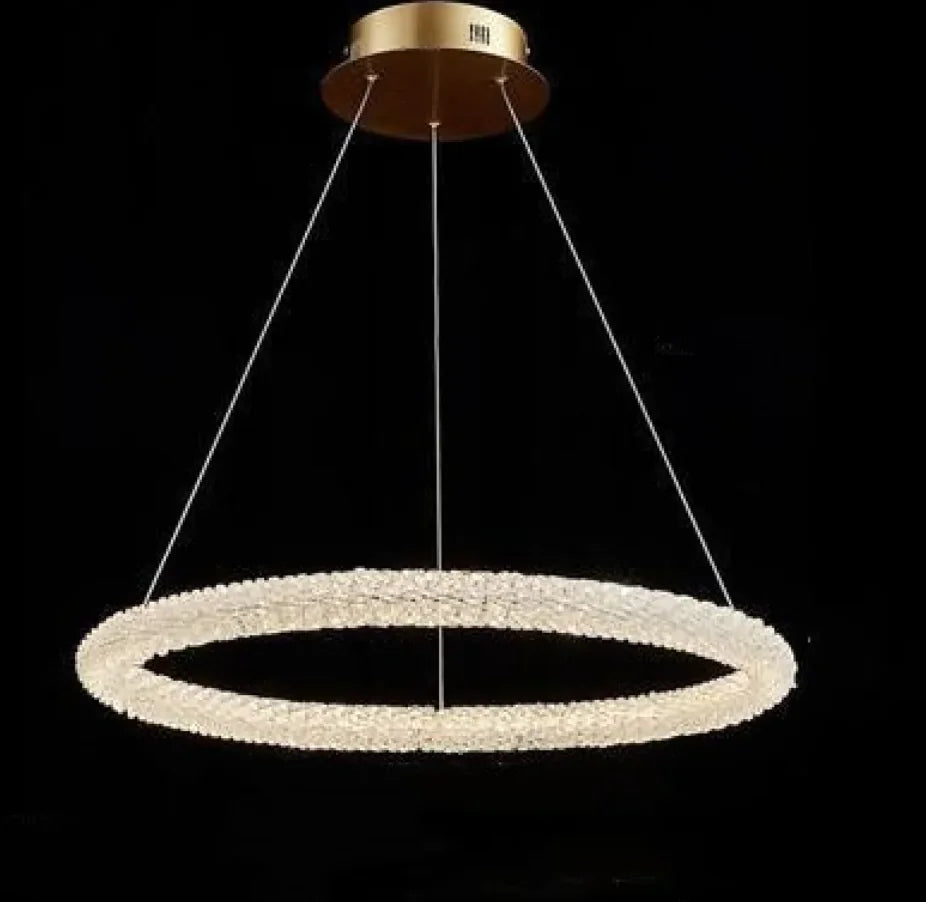 Crystal Ring Chandelier