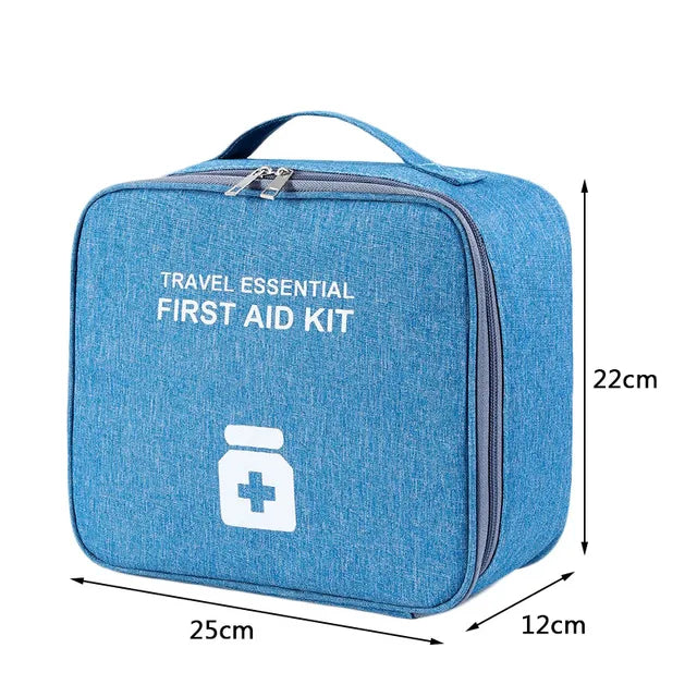 Large Capacity First Aid Kit Home Medicine Storage Anti Spier