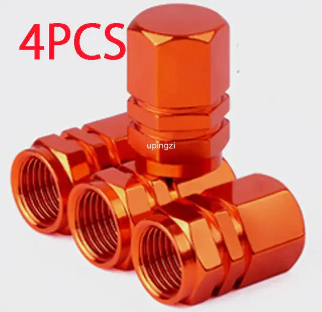 Aluminum Alloy Car Wheel Tire Valve Caps Anti Spier