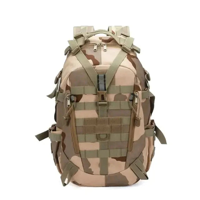 Military Backpack-Waterproof Hiking Survival Reflective Bag Anti Spier