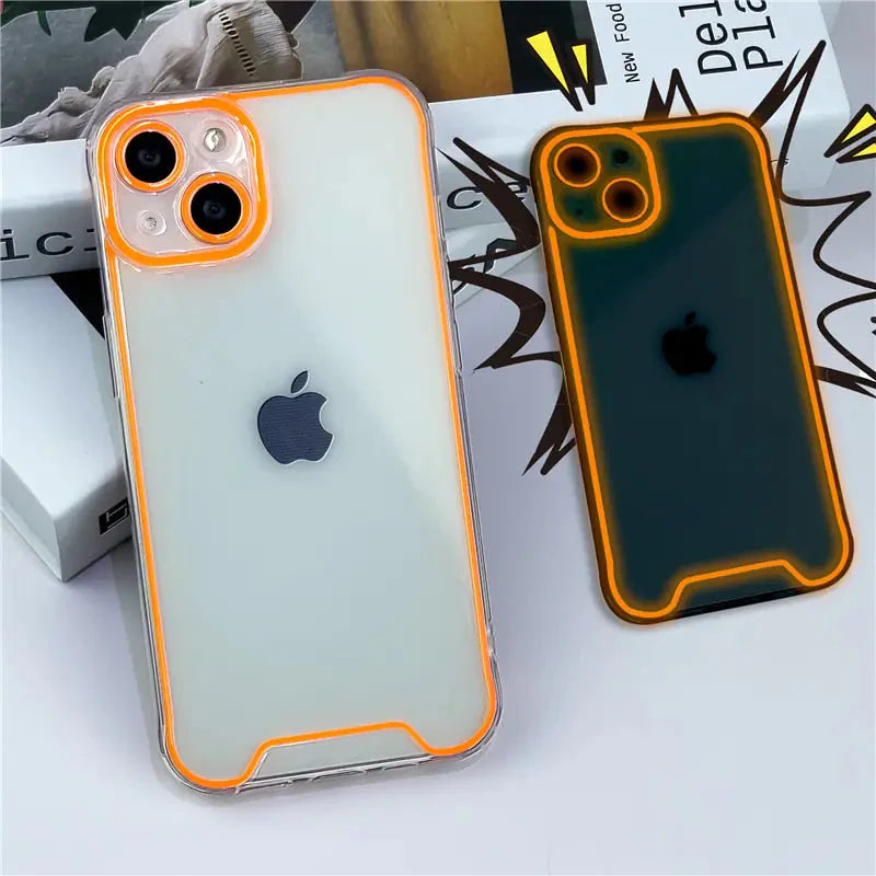 Soft Silicone Case with Night Light Anti Spier