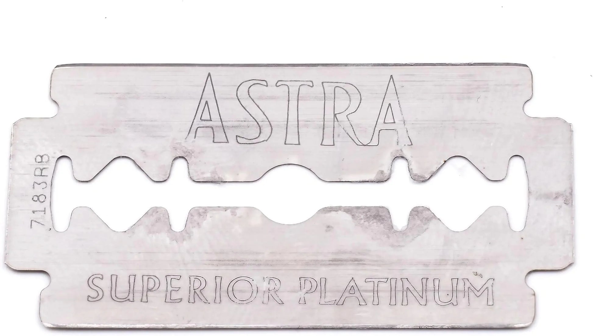 Astra Platinum Double Edge Safety Razor Blades,100 Blades (20 x 5) 100 Count (Pack of 1) Anti Spier