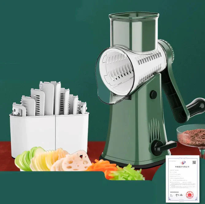 Multifunctional Vegetable Cutter, Hand Roller, Kitchen Cutter, Plane Potatoes, Cut Wave Slices Anti Spier