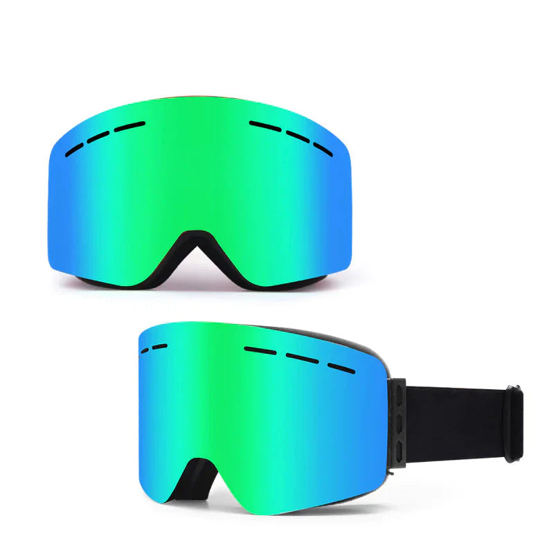 Anti-Fog Ski Goggles with Magnetic Lens Anti Spier