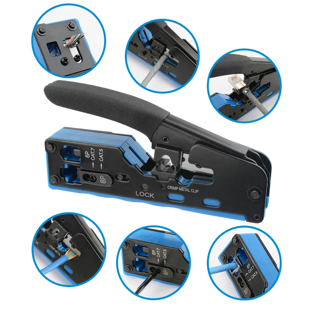 Crimper Stripper Cutter Anti Spier