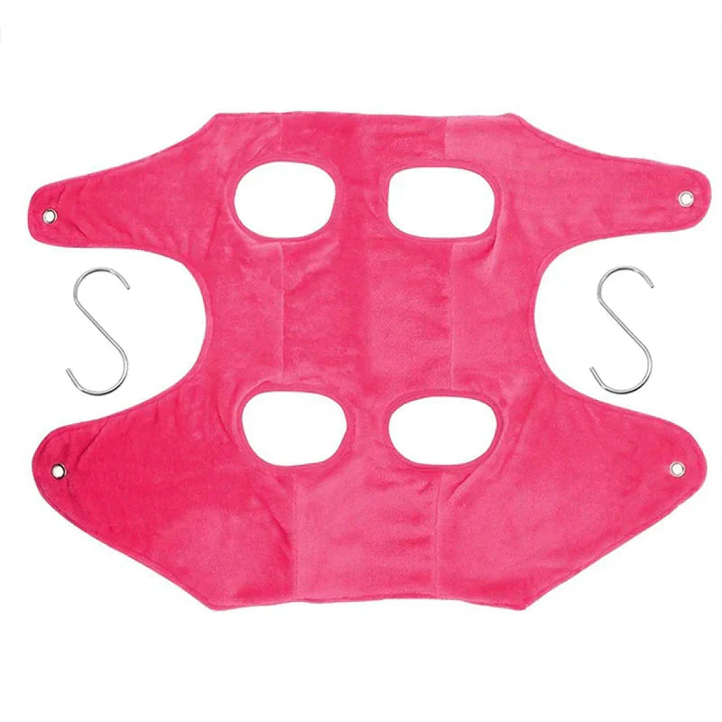 Portable Pet Dog Cat Grooming Hanging Hammock Harness Breathable Groom Helper US Anti Spier