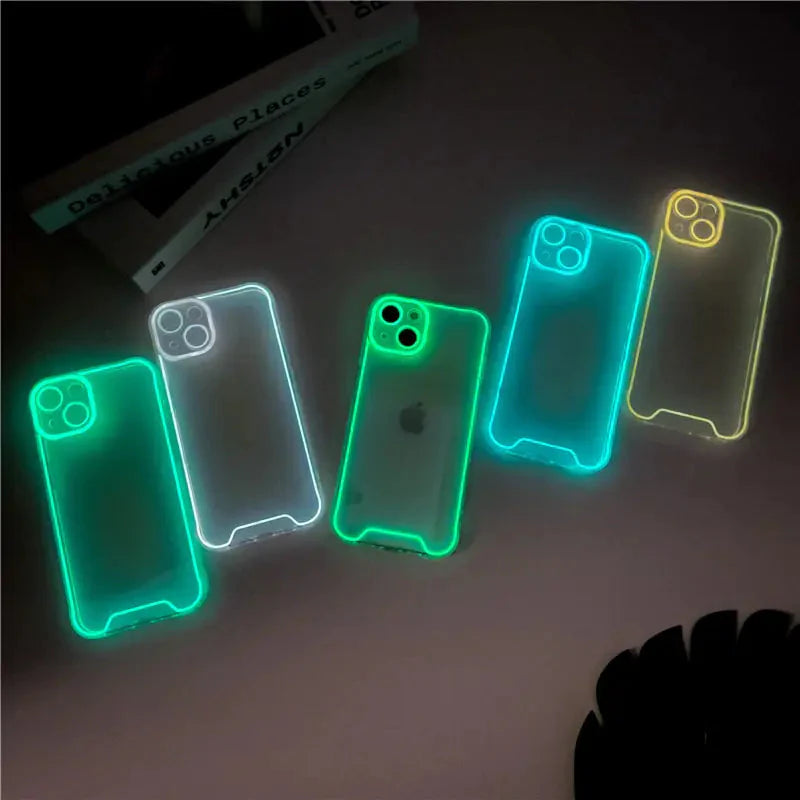 Soft Silicone Case with Night Light Anti Spier