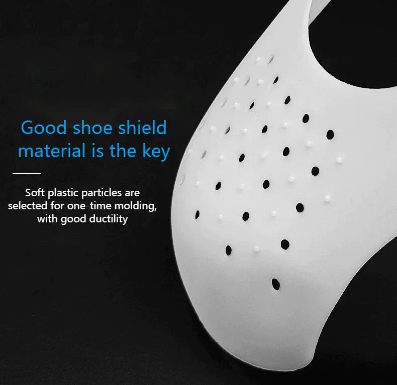 5 Pairs Shoe Protector Anti Crease Force Fields Cover Toe Cap Creasing Decreaser Anti Spier