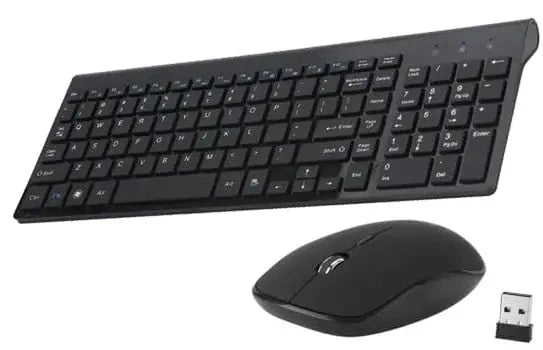 Wireless Keyboard And Ergonomic Mouse Set Anti Spier