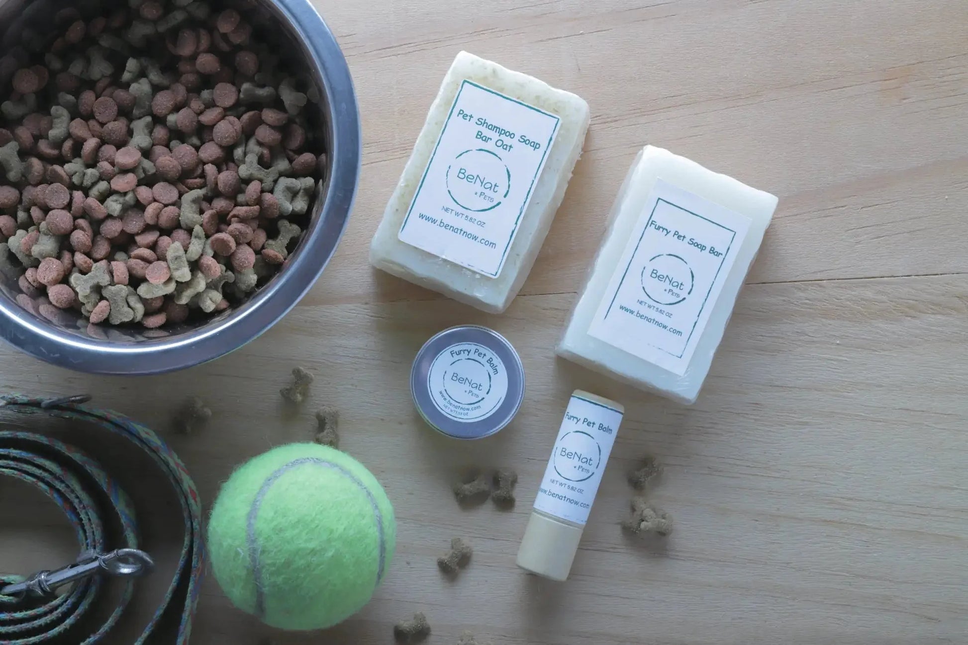 BeNat Pets. All-Natural Furry Pet Soap Bar. 5.8 oz. Anti Spier