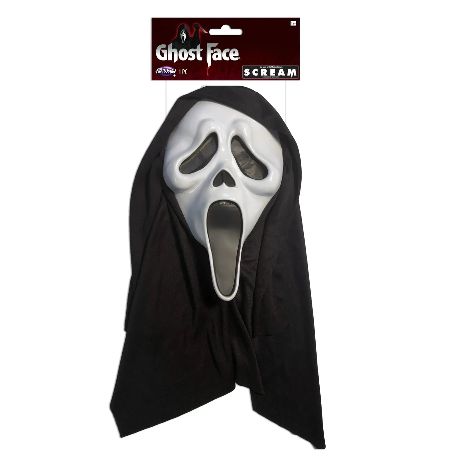 Fun World Adult Scream Mask Anti Spier