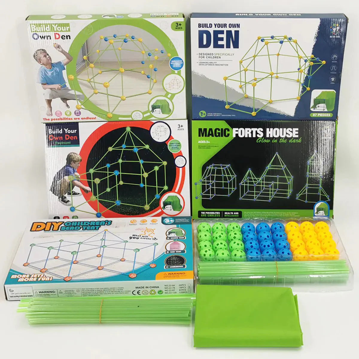 Children's Fashion Simple DIY Puzzle Blocks Toys Anti Spier