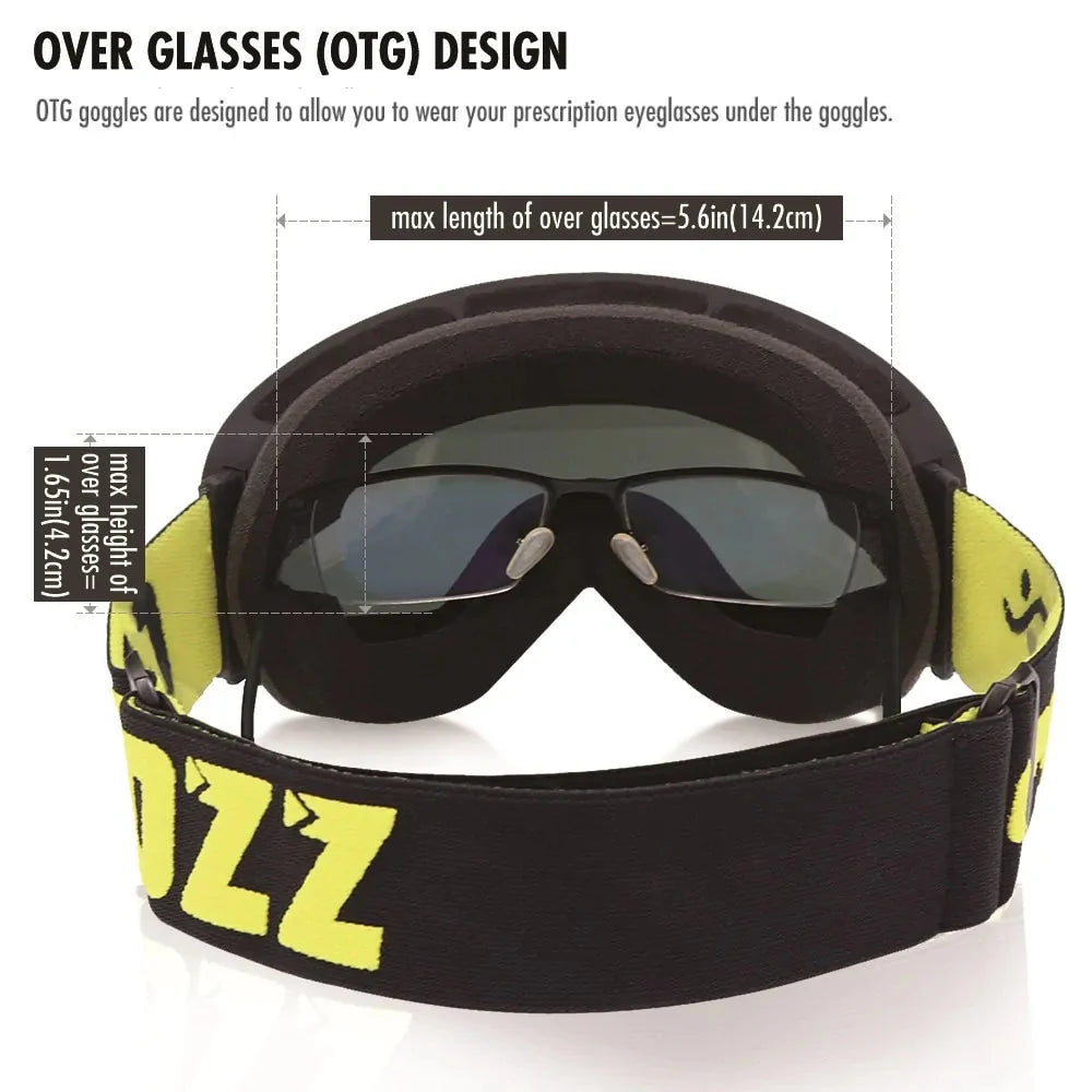 Anti-Fog Ski Goggles Anti Spier