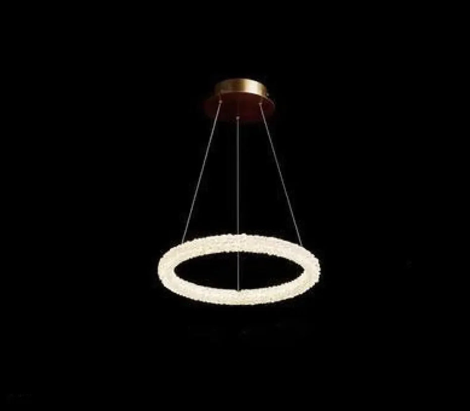 Crystal Ring Chandelier
