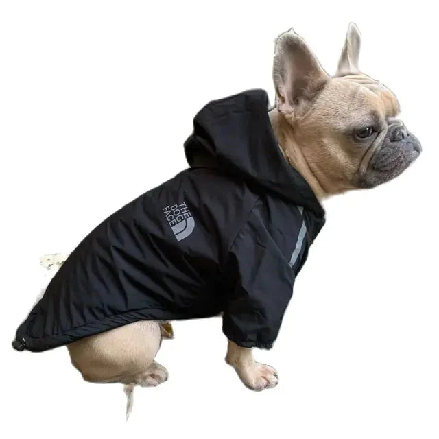 Reflective Pet Hooded Jacket Anti Spier
