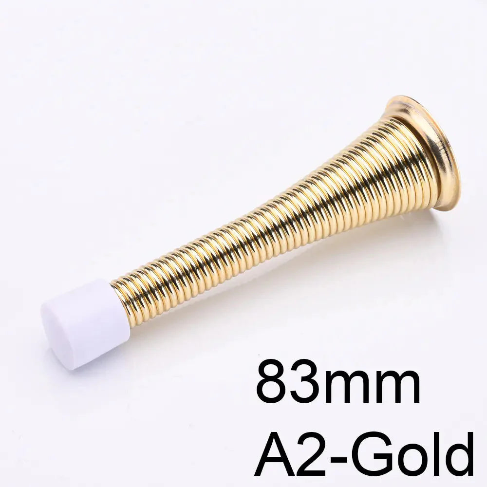 American Spring Door Stop for Kids with Rubber Head Anti Spier