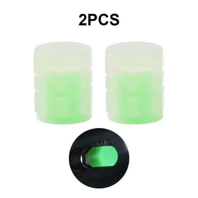 Luminous Tire Valve Stem Cap Anti Spier