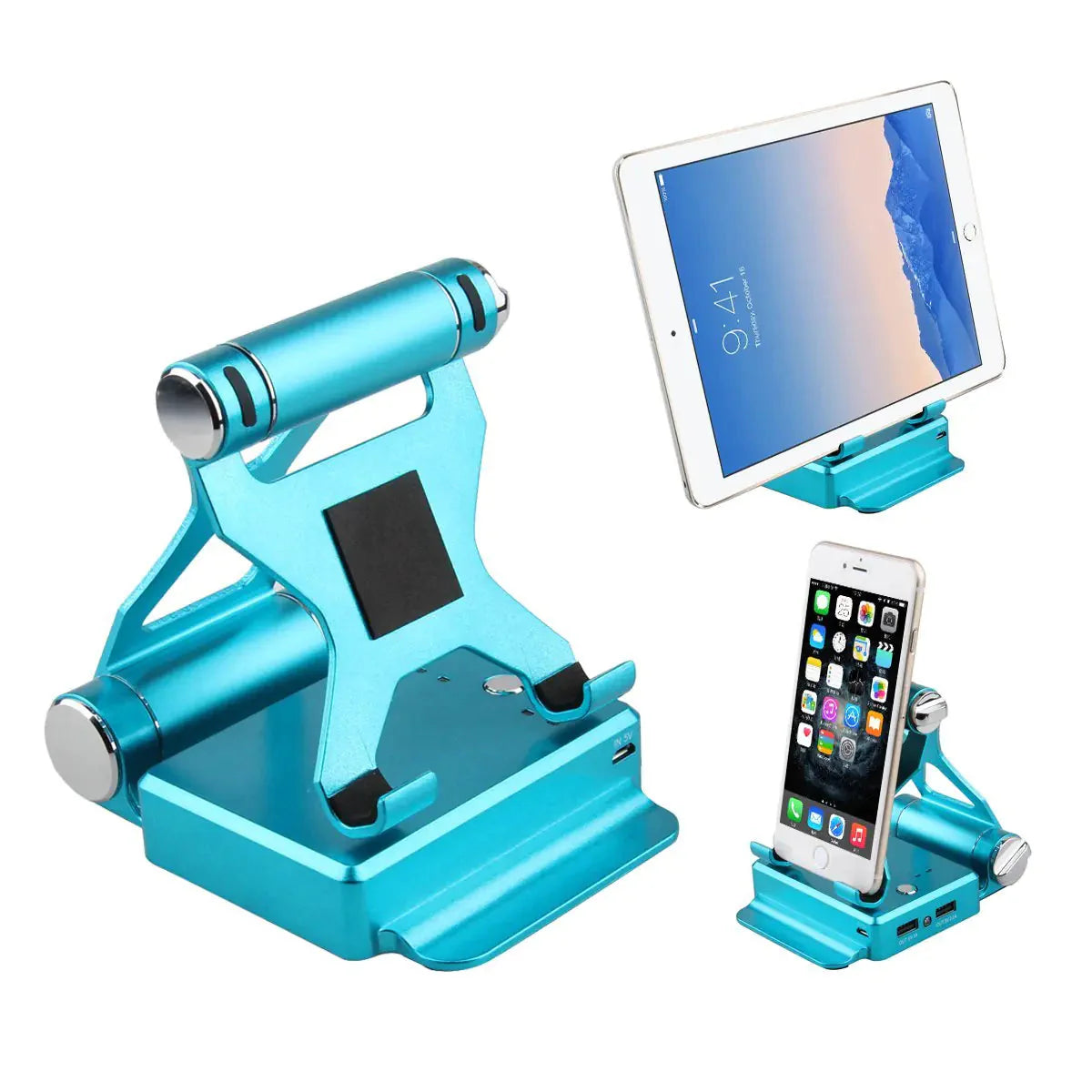 Podium Style Stand With Extended Battery Up To 200% For iPad, iPhone And Other Smart Gadgets Anti Spier
