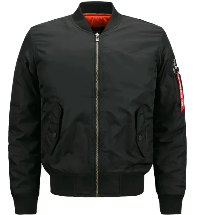 Men's Padded Flight Jacket Anti Spier