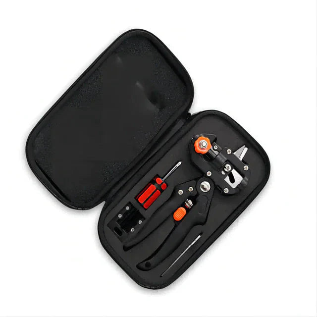 Garden Tree Grafting Knife Pruning Pruner Shears Snip Scissors Cutting Tool Kit Anti Spier