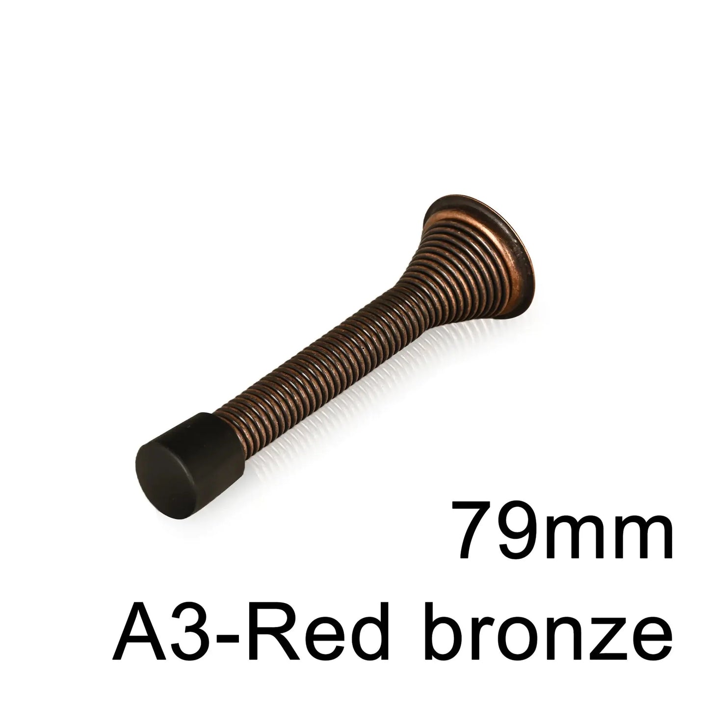 American Spring Door Stop for Kids with Rubber Head Anti Spier