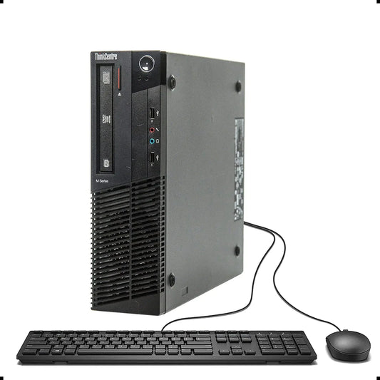 Lenovo ThinkCentre M82 Small Form Factor Desktop PC Intel Core i5-3570 3.4GHz 8GB DDR3 RAM 256GB SSD Win-10 Pro x64 (Renewed) Anti Spier