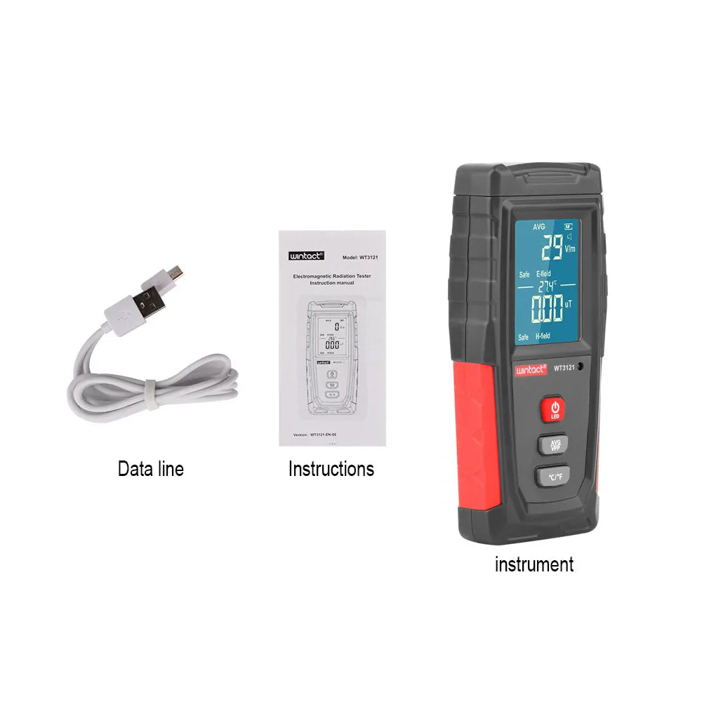 Electromagnetic Field Radiation Detector Tester Anti Spier