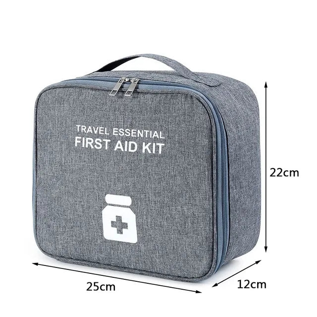 Large Capacity First Aid Kit Home Medicine Storage Anti Spier