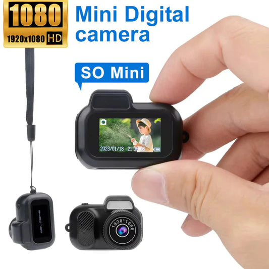 Compact 1080p HD Retro Mini Camera - Perfect Pocket-Sized Gift for Any Occasion! Anti Spier