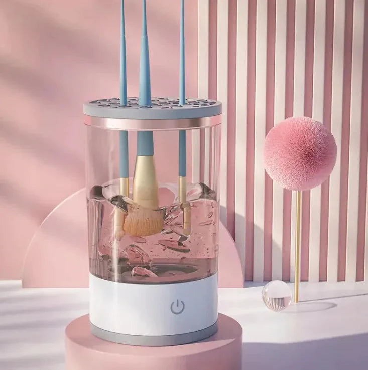 Automatic Makeup Brush Washer Cleaner Anti Spier