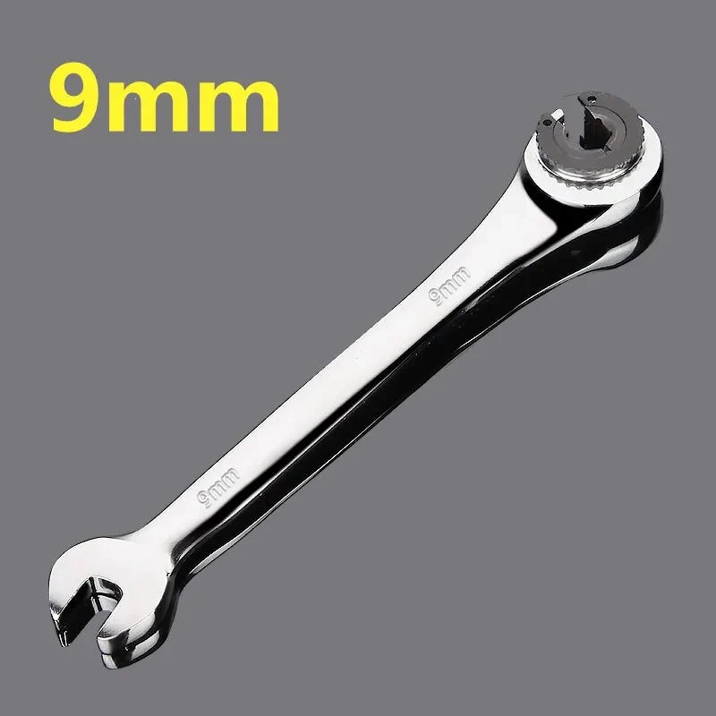 Tubing Ratchet Wrench Set Anti Spier