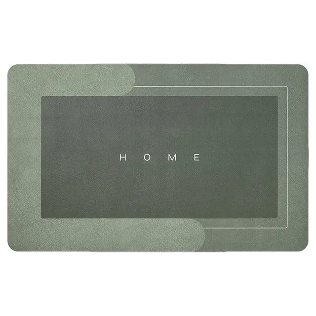 Bathroom Absorbent Quick Drying Carpet Floor Mat Anti Spier