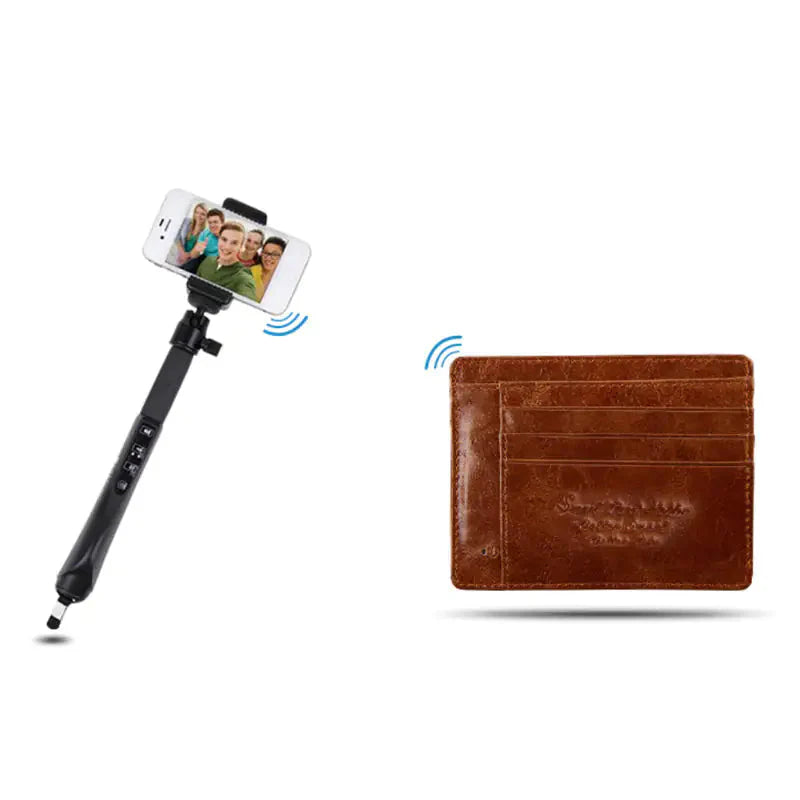 Anti-Theft and Anti-Lost Bluetooth Enabled Wallet Anti Spier