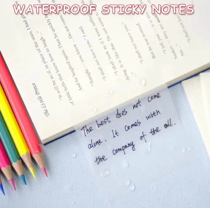 Transparent Note Sticker Anti Spier