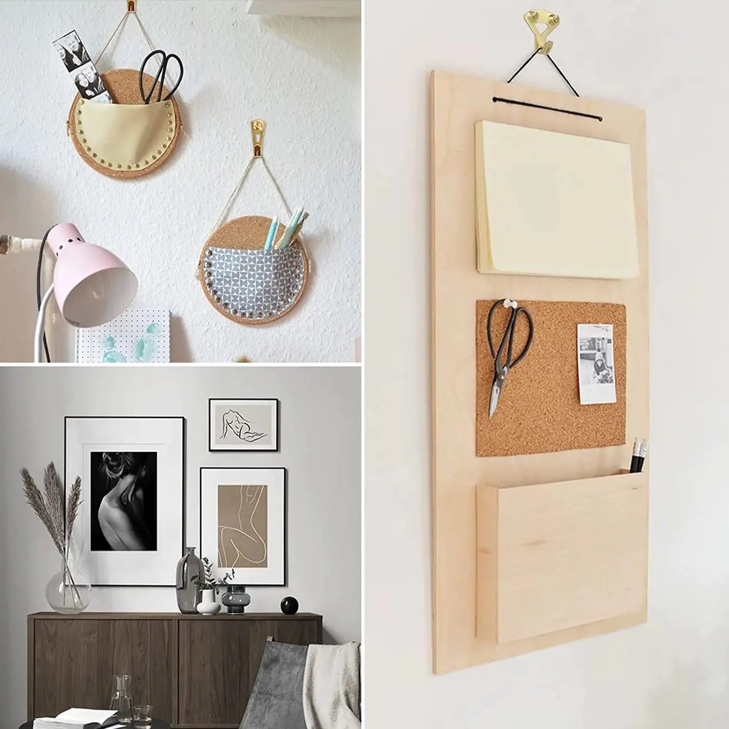 55pc Picture Hanging Kit Anti Spier