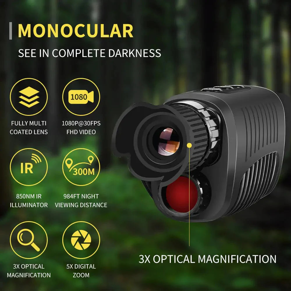 Monocular Night Vision Device Anti Spier