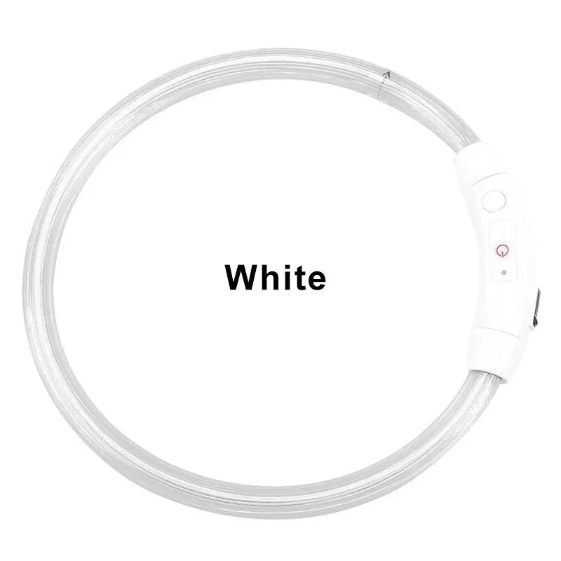 LED Collar Night Safety For Pets Anti Spier