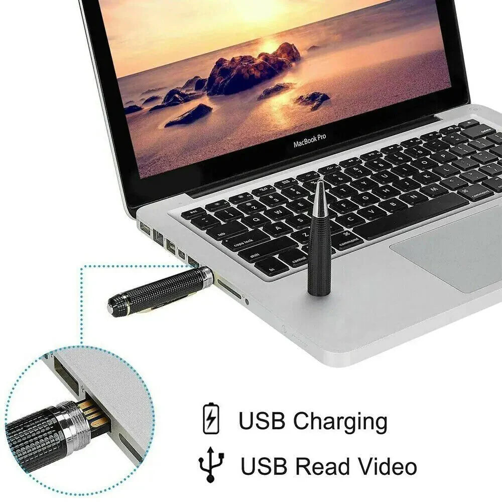 Hidden Cam Pocket Pen Camera 1080P HD Mini Body Video Recorder DVR Security USB Anti Spier