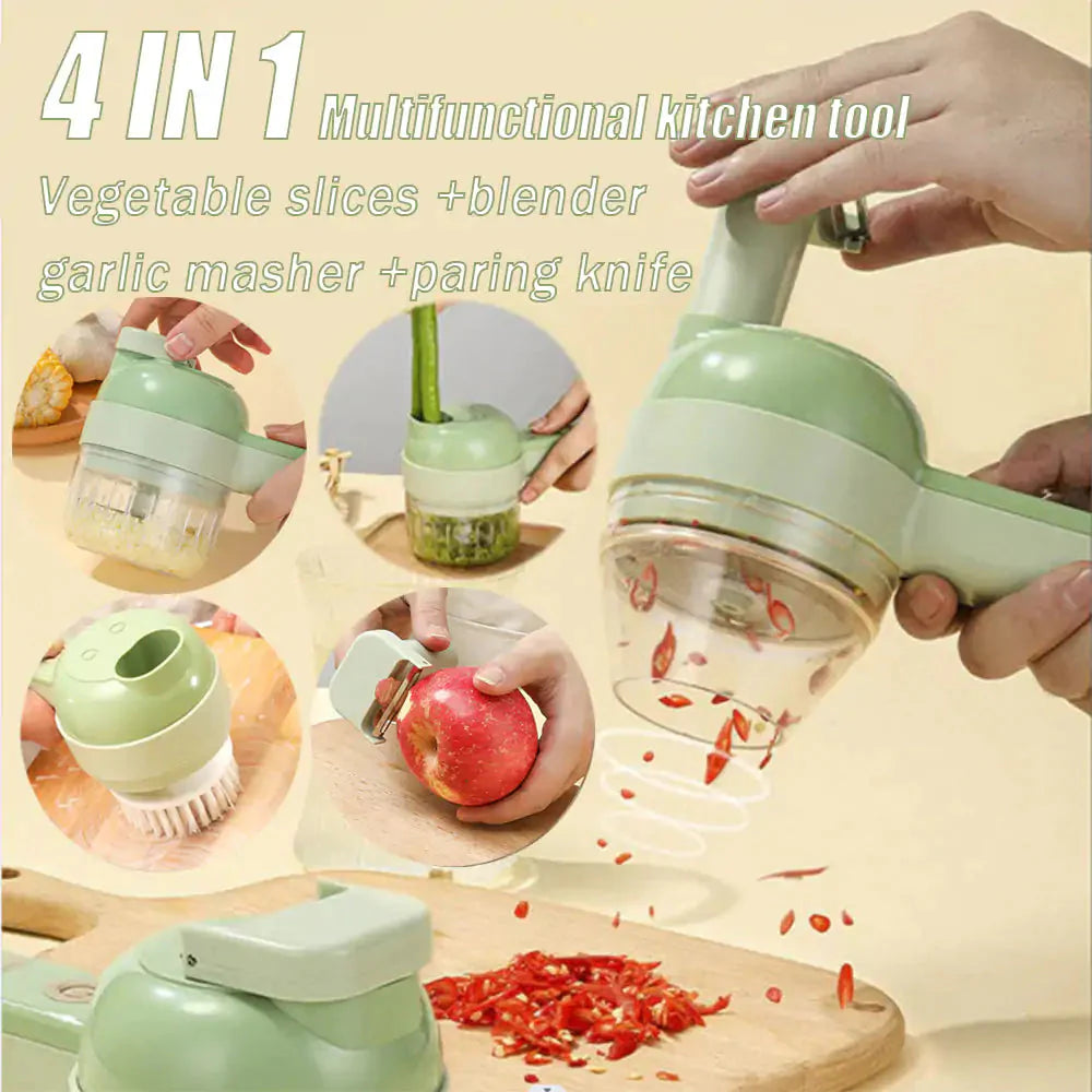 Multifunctional Electric Vegetable Cutter Anti Spier
